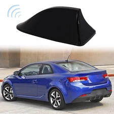 For Kia Forte Black Fin Roof Car Antenna Radio FM/AM Antena Cap Cover Shark US