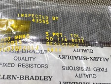 allen bradley resistors 200 ohm 1/4W 5% (41 pcs)