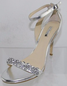 guess silver sandals