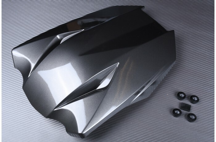 Capot de selle gris moto Kawasaki Z1000SX ZXT00G 2010 2011 2012 2013