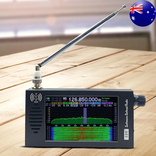 DSP SDR Radio Receiver Portable Shortwave Radio 4.3 Inch Touch Screen for Hiking