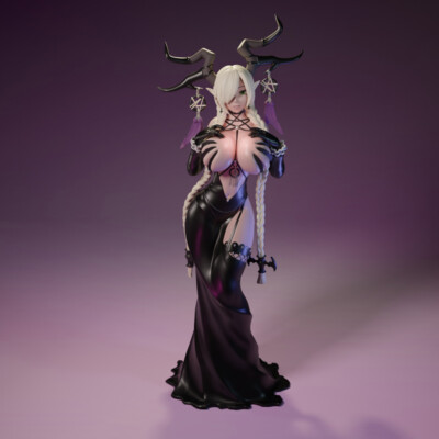 Owari 3D print figure 1/8 1/6 1/4 Model Kit Unpainted Unassembled GK