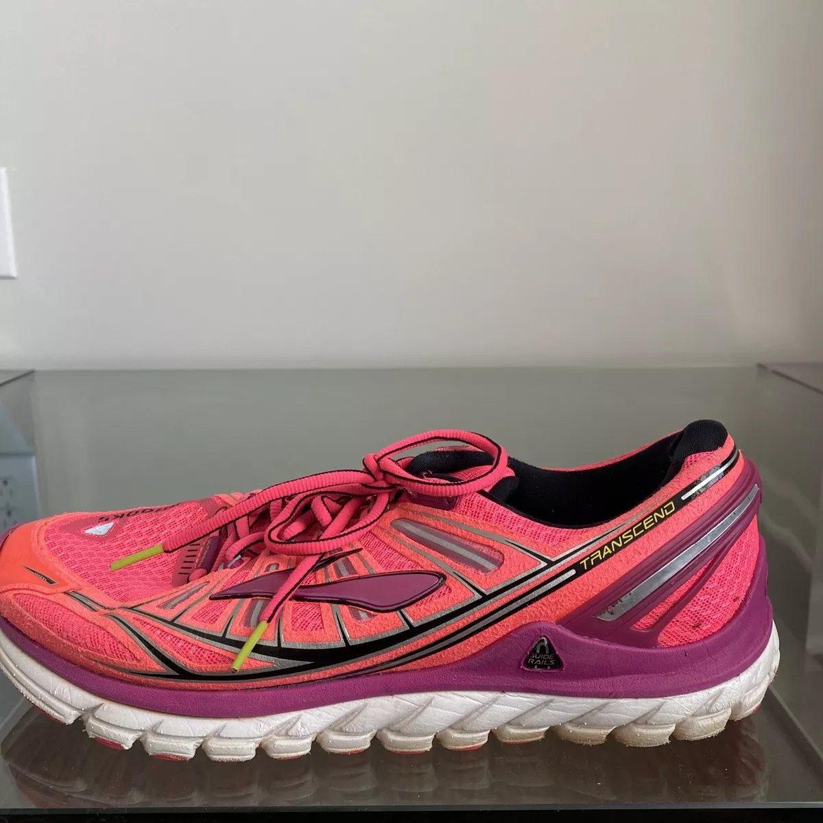 Brooks transcend 1 womens pink new arrivals