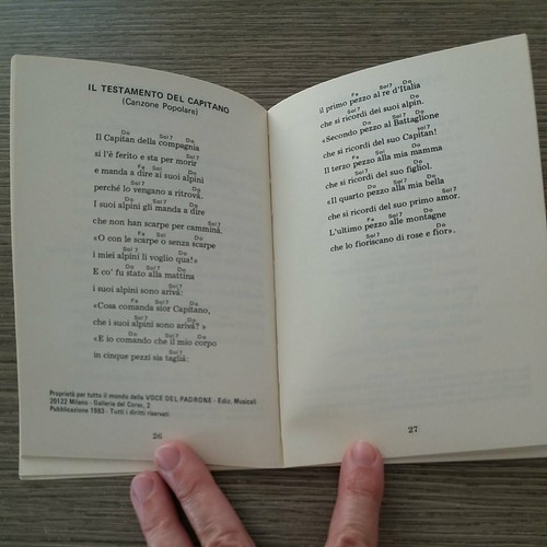 Il nuovo canzoniere 1983 Testi E Accordi canti folkloristici e di montagna - Foto 4 di 5