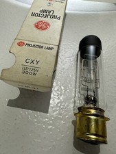 CXY projector lamp projection light bulb stage studio 120v 300w, NOS G.E. brand