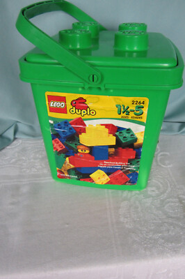 Lego Duplo Building Blocks Tote Storage Cube  #2264  Ages 1.5 to 5 years EPOC
