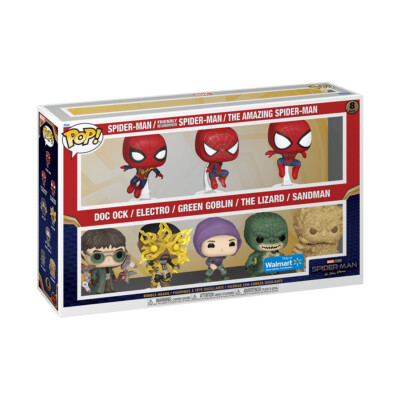 【超希少】Funko スパイダーマン No way  3体セット Funko Pop! Marvel 'Spider-Man: No Way Home' 3-Pack (Amazon