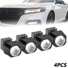 4x 1.5 Bi Led Projector Lens 80w Headlight Retrofit Universal Kit Vs Xenon