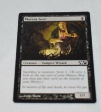 Magic card: Viscera Seer, Black Common Creature, Magic 2011