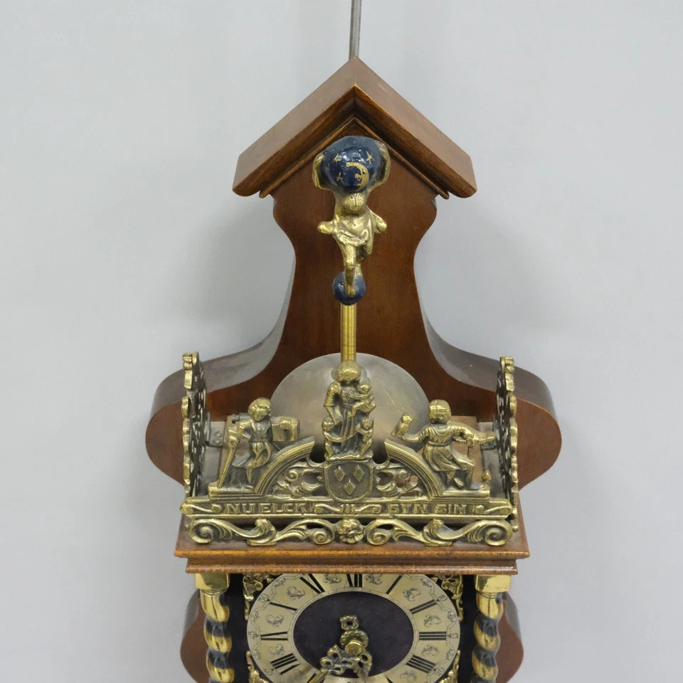 Wanduhr,  Zaanse Clock, Friesenuhr, Warmink Wuba, - Bild 4 von 4