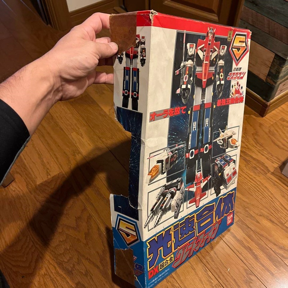 Popy Maskman DX Godaikin Chogokin Robot DX Roues Maskman DX Époq Bioman 1980's