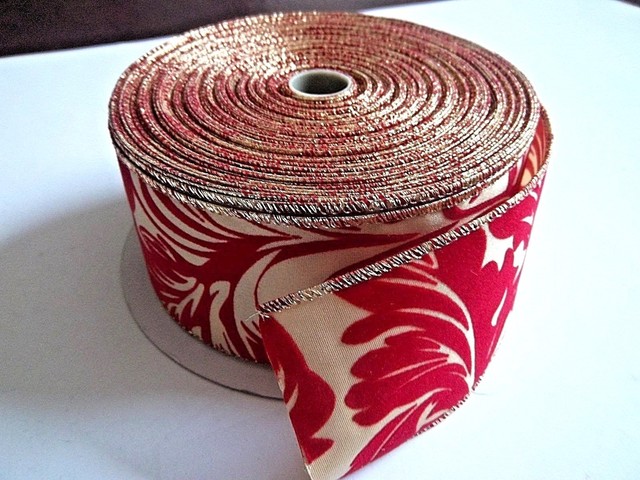 5 Yards Happy Birthday Party Presents Gifts Satin Wired Ribbon 1 1//2/"W