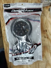 DuraTrax DTXC3576 Bandito MT 3.8" Mounted 17mm Hex Blk Truck Tires Arrma TRX HPI