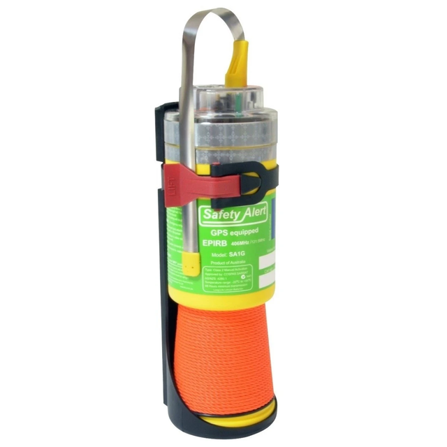 KTI EPIRB Safety Alert SA1G GPS 406 Mhz Marine Emergency Beacon for