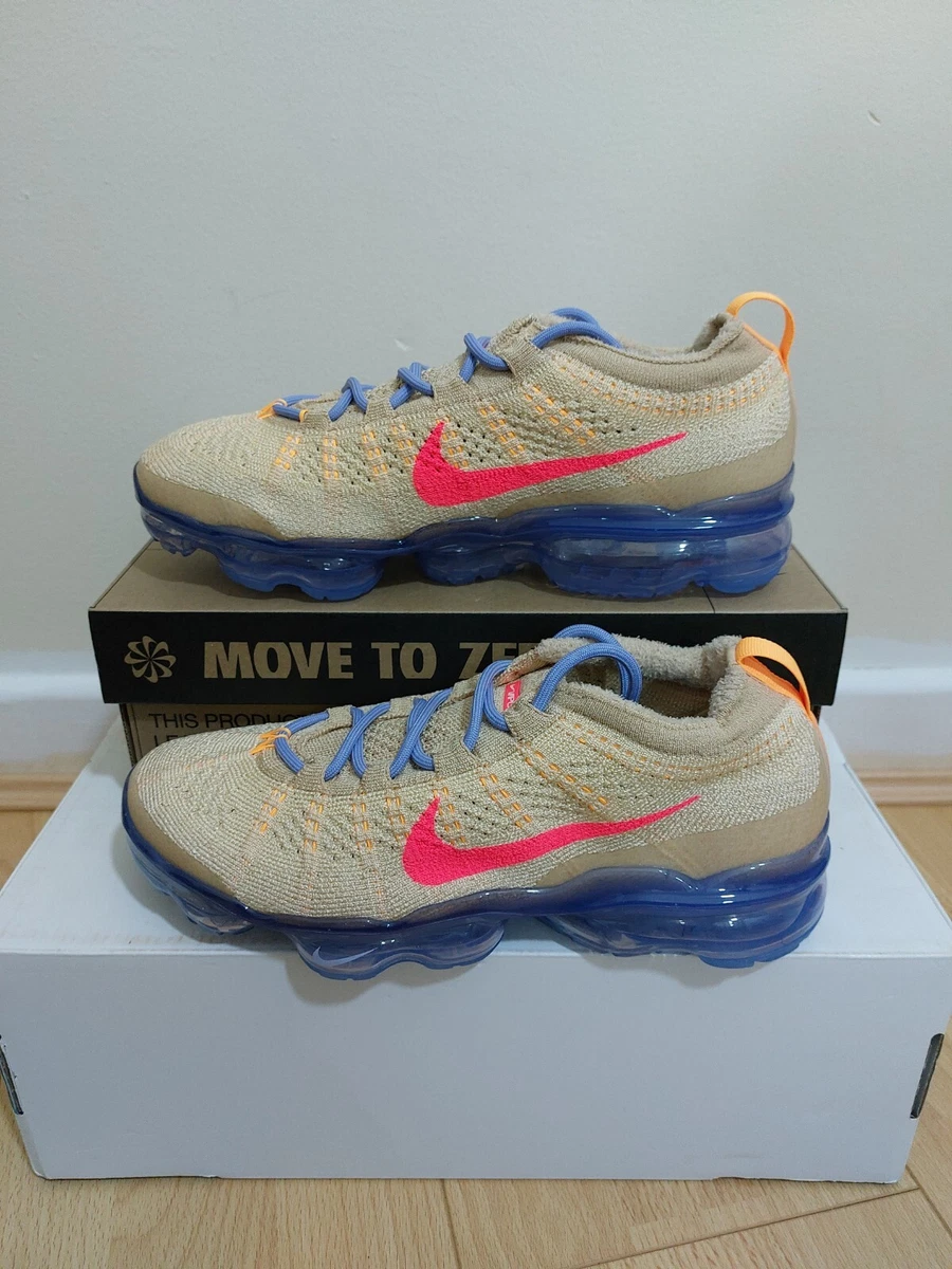 New Women s Nike Air Vapormax 2023 Flyknit Pale Vanilla Sea Coral