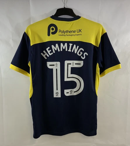 Oxford United Hemmings 15 Away Football Shirt 2016/17 Adults Medium Starter G392