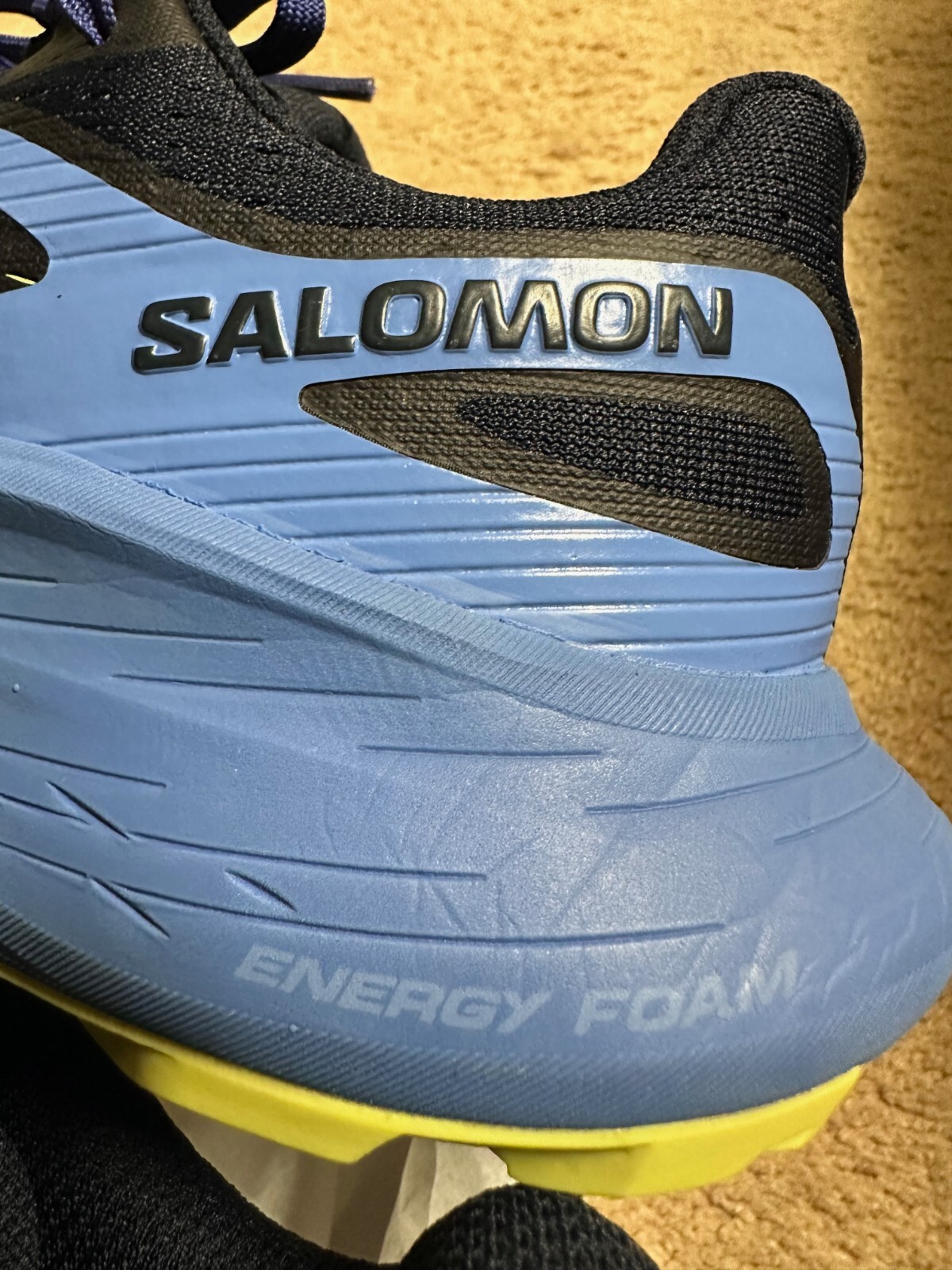 Scarpe Salomon Uomo Glide Max TR Trail Running Escursionismo Sneakers Taglia 9 Nuove