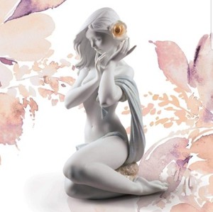 Porcelana Artística By Lladró. Porcellna Blanca Candida Luz De Luna " | eBay