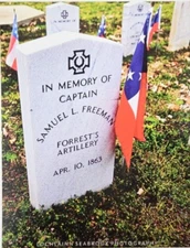 Remembering Captain Freeman Tennessee 8" x 10" Photographic Print By No Borders