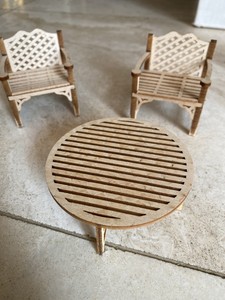 dollhouse outdoor furniture