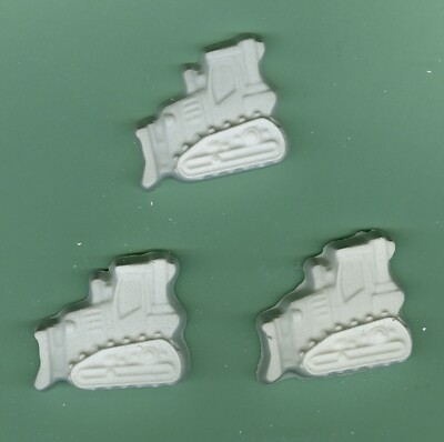 Bulldozer truck plaster of Paris painting project. Set of 12! (4M)