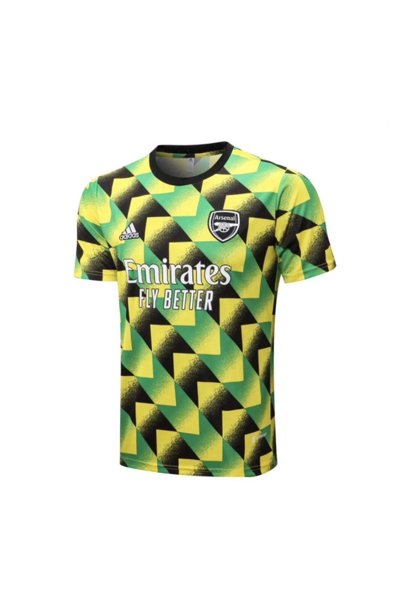 Arsenal x adidas Celebrate Jamaican Fans With Bold 2022/23 Pre-Match Jersey