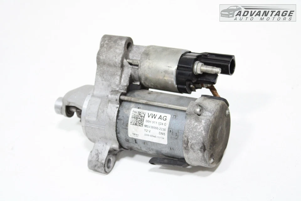 AUDI A6 C7 2016-2018 MOTOR DE ARRANQUE 2,0 L 12 V DENSO OEM Foto 2 de 4