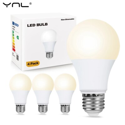 4pcs/lot E27 LED Bulb Lamps   AC 220V, SMD2835, 3W-18W for Living Room & Home