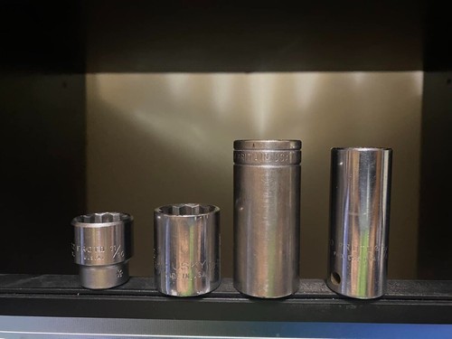 OVERFLOW USA MADE  5/8" - 1-1/4" sockets  3/8 1/2 drive price each 6pt 12pt