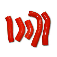 Silicone Intercooler Turbo Hose Kit 1986-92 Toyota Supra Mk3 Ma70 7mge 7mgte Red