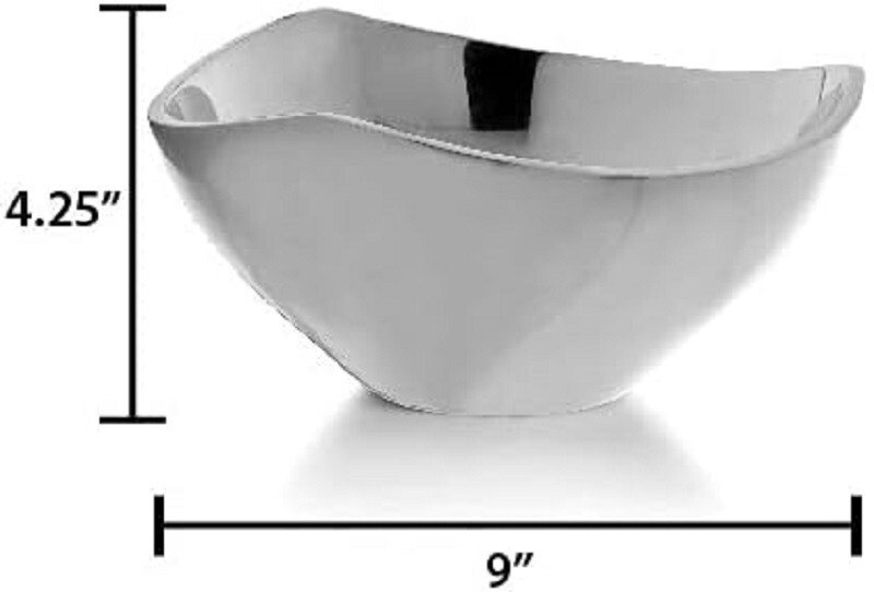 Nambé Tri-Corner 9-Inch Bowl (527) | eBay