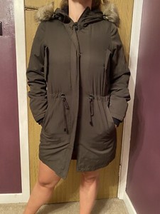jigsaw parka coat