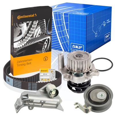CONTITECH CT909 Zahnriemen + SKF Riemenspanner Spannrolle WAPU für SHARAN