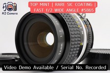  Mint SIC Coating Nikon AI-S AIS Nikkor 24mm f/2 Fast Wide MF Nikon F Japan