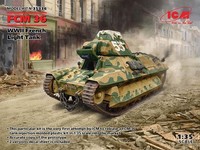 Icm 35336 - 1:35 Fcm 36, Wwii French Light Tank - Neu