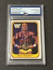 HULK HOGAN 1991 MERLIN WWF SIGNED AUTOGRAPHED CARD PSA/DNA CERTIFIED