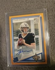 2025 Panini Donruss Orange Rated Rookie AUTO Tyler Shough #304 ** CHASER **