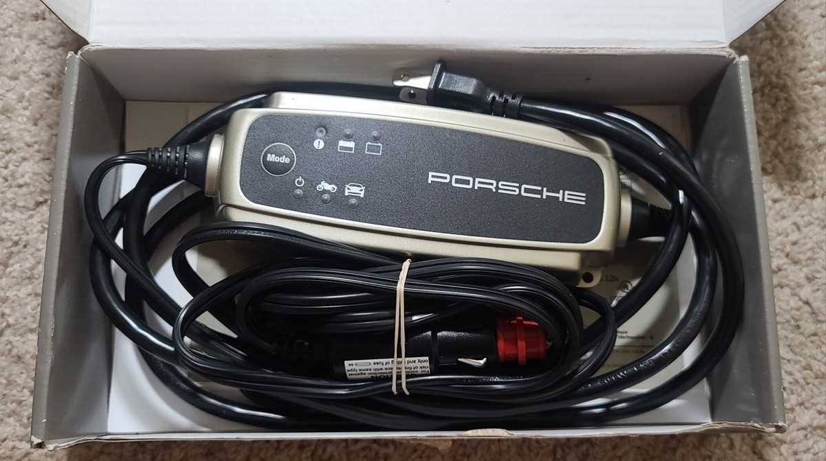 OEM Porsche CTEK Charge-o-Mat 12V Battery Charger Car Cig Lighter Plug