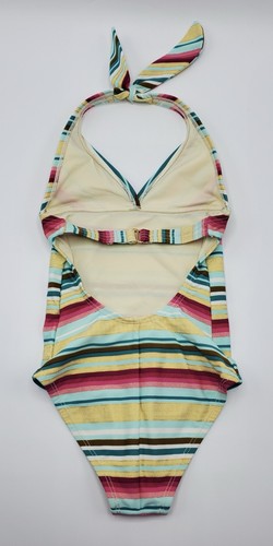 OndadeMar Girl’ One Piece Striped Swimsuit Size 4 Years Pre-owned - Picture 3 of 6