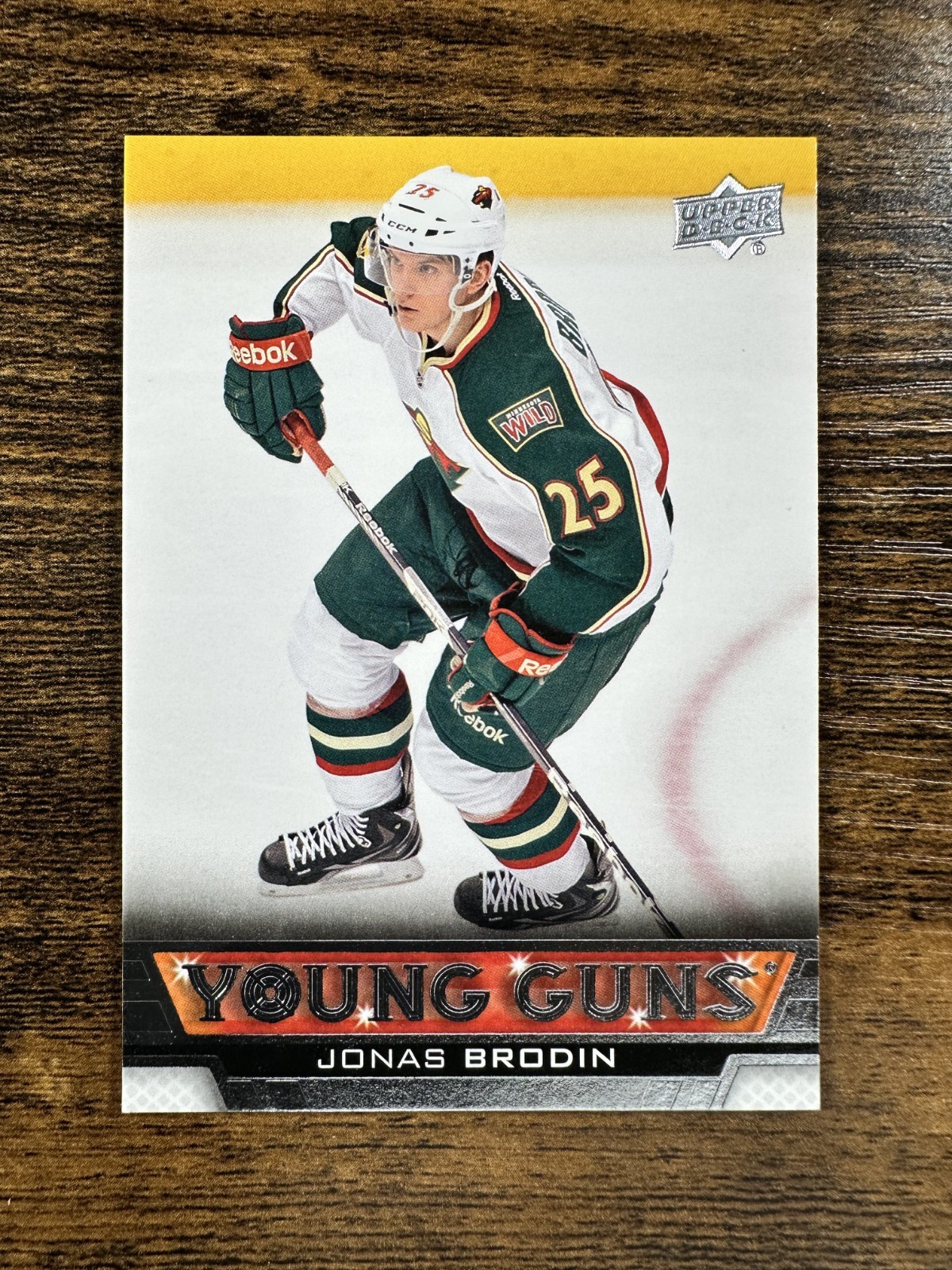 2013-14 Upper Deck Young Guns JONAS BRODIN #234
