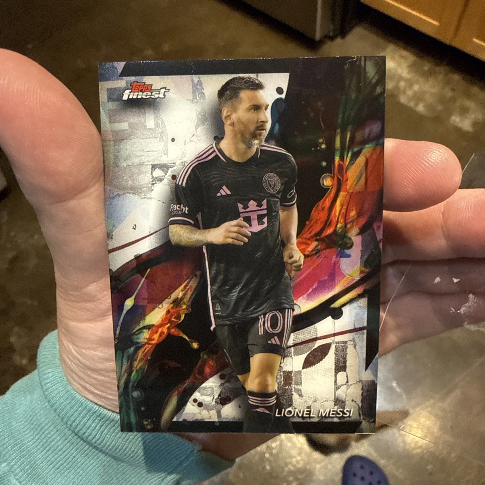 2024 TOPPS FINEST MLS Lionel Messi Inter Miami CF Common #10 view 1