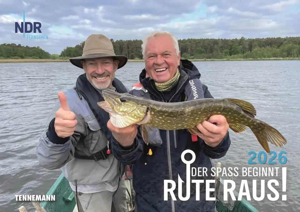 TENNEMANN MEDIA GMBH Rute raus, der Spass beginnt 2026 | TENNEMANN Verlag | Kalender | Deutsch | 2026