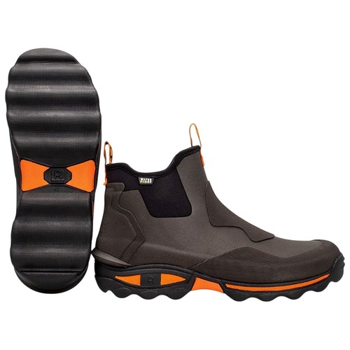 Botas al tobillo Rouchette para hombre limpias salvajes impermeables jardín botas de agua autolimpieza - Imagen 4 de 7