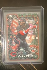 2024 Topps Holiday - Elly De La Cruz #H102 Silver Glitter (RC)