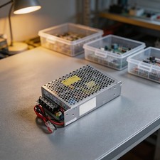 12V 4A and 24V 2A Uninterruptible DC Power Supply with Battery Charging
