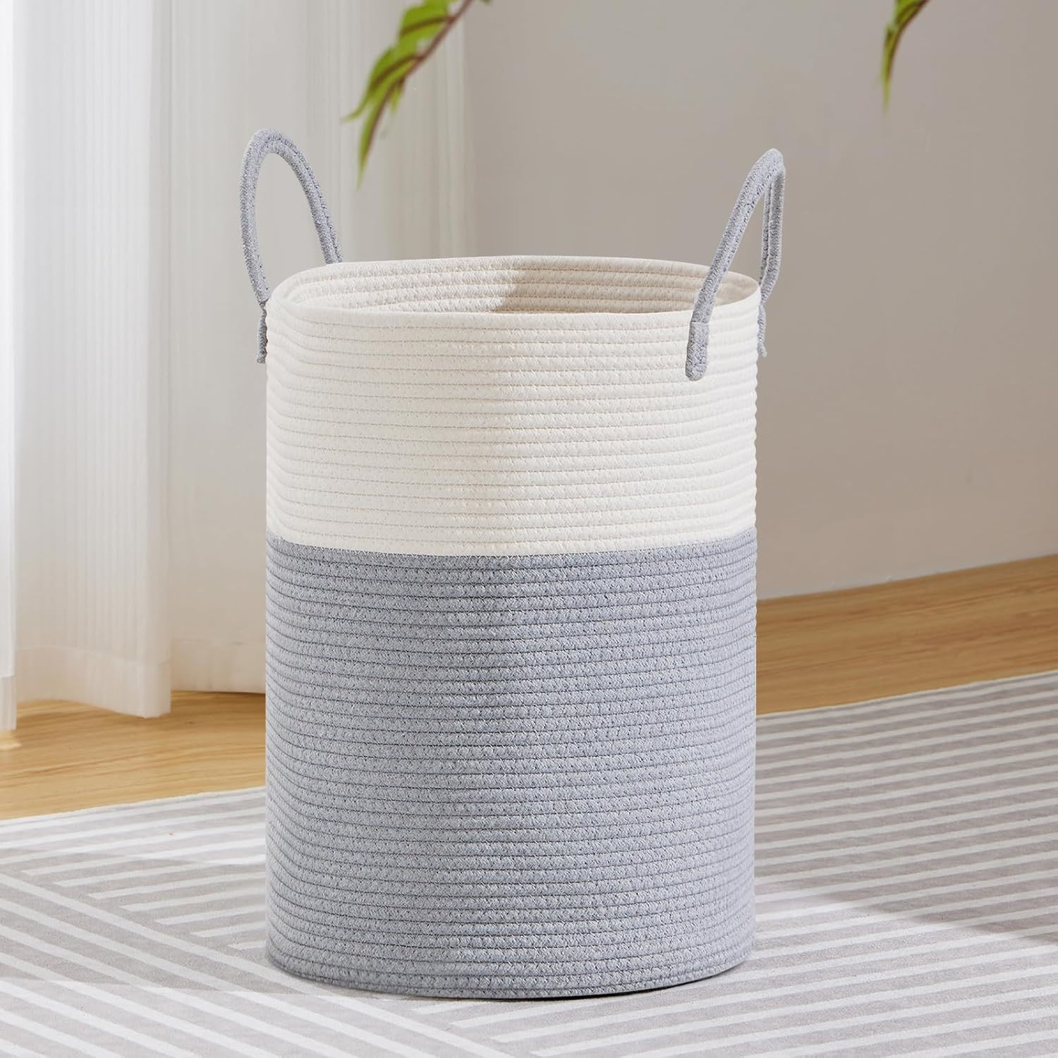 Cesta Porta Giochi Grande in Cotone: Organizzatore Cameretta XXL