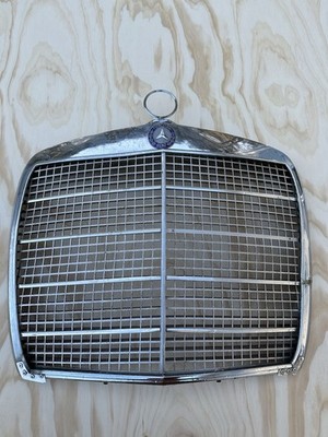 1959-1971 Mercedes W111 W112 Front High Chrome Grille OE Solid Shape