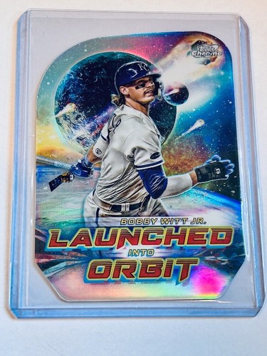 2023 Topps Cosmic Chrome Launched into Orbit Bobby Witt Jr. Kansas City Royals