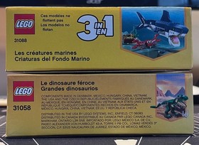 LEGO Creator: Brand New in Unopened Box Lot 31088 31058 30584 30575 30669