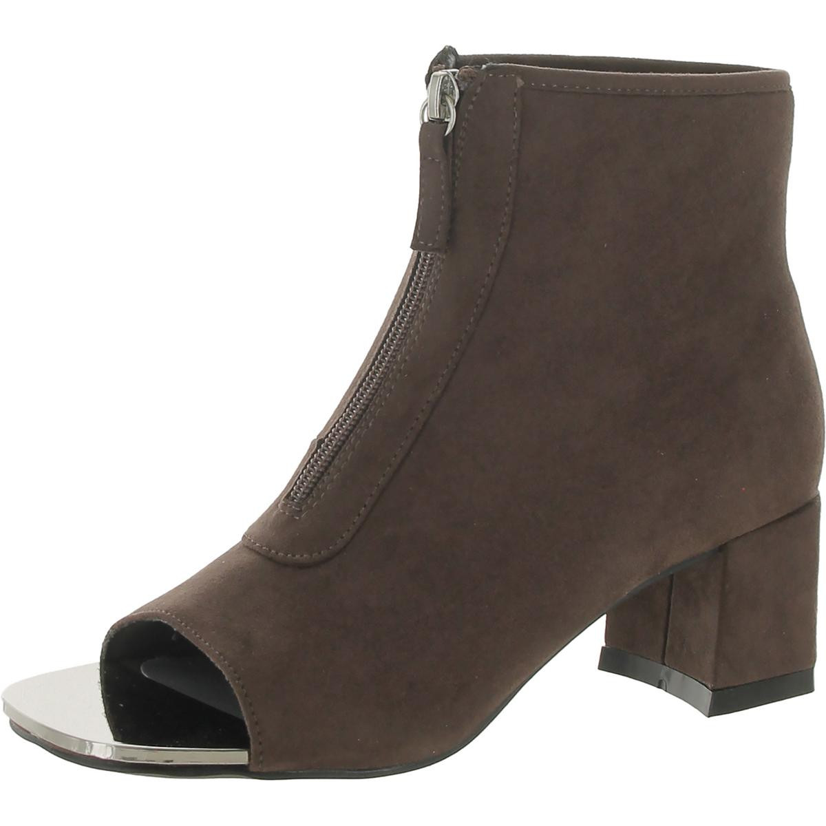 Женские ботильоны Bellini коричневого цвета на молнии размер 65 средний BM BHFO 0289 3290₽